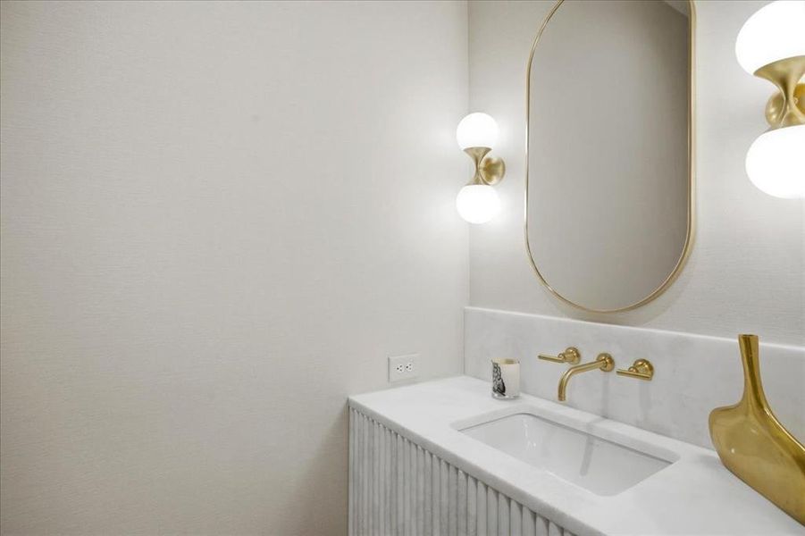 Close-up of interior finishes inside a home in , Dallas (Image 20).