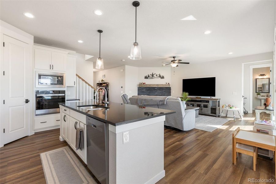 Furnished interior view inside a new home in Sterling Ranch, Colorado Springs (Image 17).