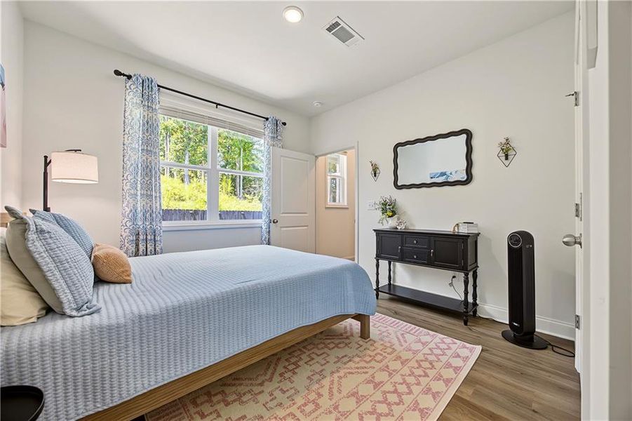Furnished interior view inside a new home in , Flowery Branch (Image 15).