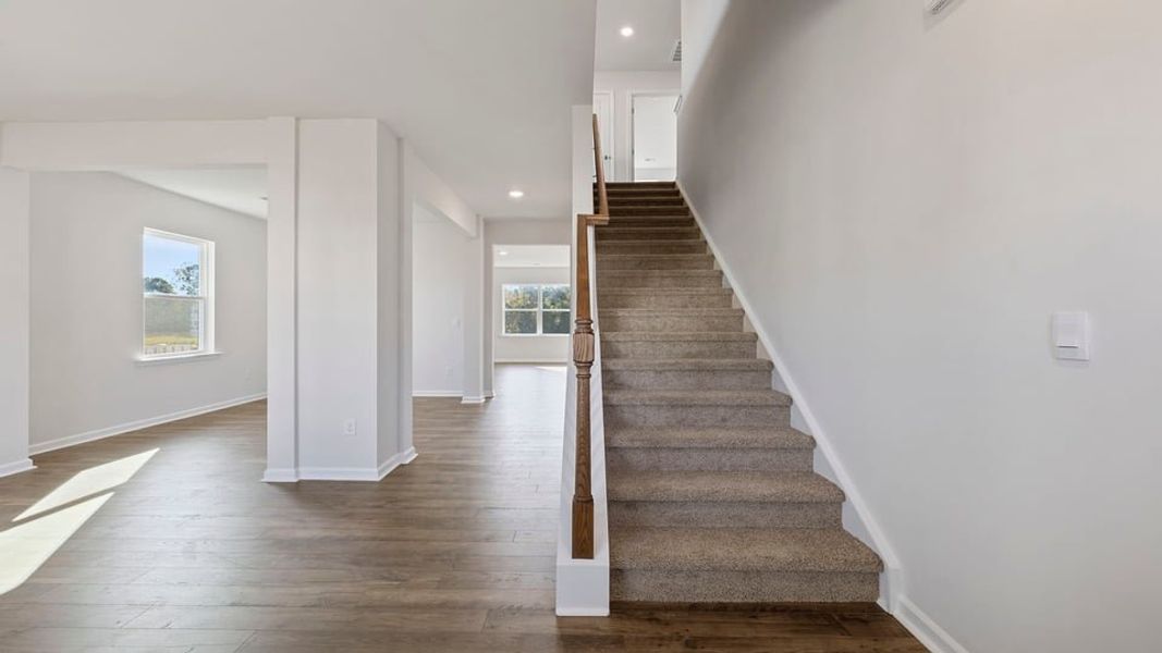 Spacious, unfurnished interior of a new home in Hunters Ridge, Woodruff (Image 12). Spacious, unfurnished interior of a new home in Hunters Ridge, Woodruff (Image 12).
