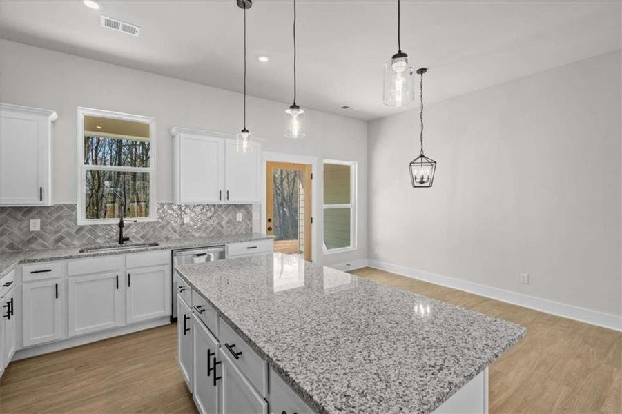 Furnished interior view inside a new home in , Temple (Image 7).