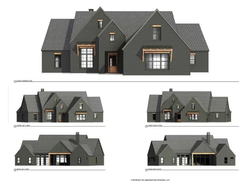 Exterior rendering of this home design in , Woodway, TX (Image 1). Exterior rendering of this home design in , Woodway, TX (Image 1).