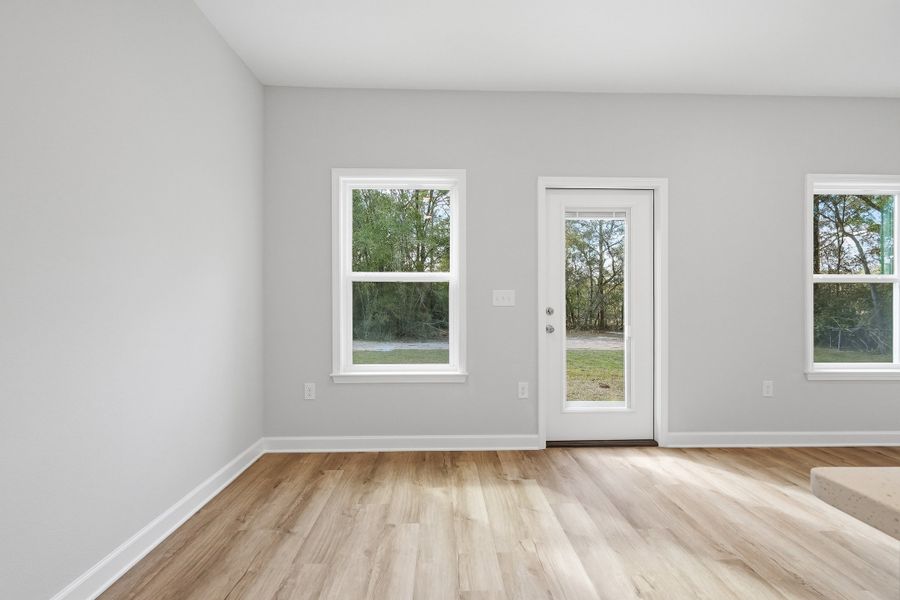 Spacious, unfurnished interior of a new home in McCarthy Estates, Defuniak Springs (Image 16). Spacious, unfurnished interior of a new home in McCarthy Estates, Defuniak Springs (Image 16).