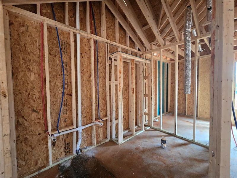 In-progress construction of a new home in , Lavonia, GA (Image 7).