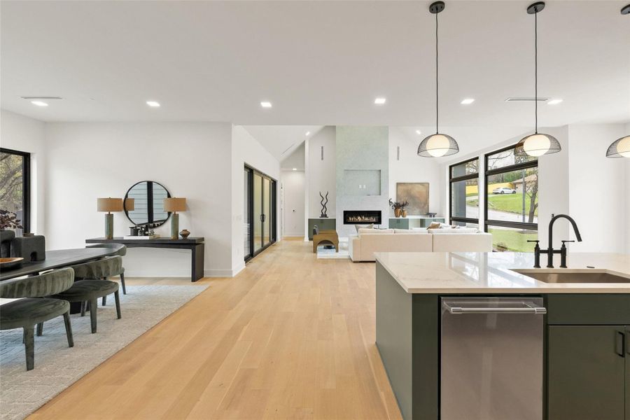Furnished interior view inside a new home in , Austin (Image 16).