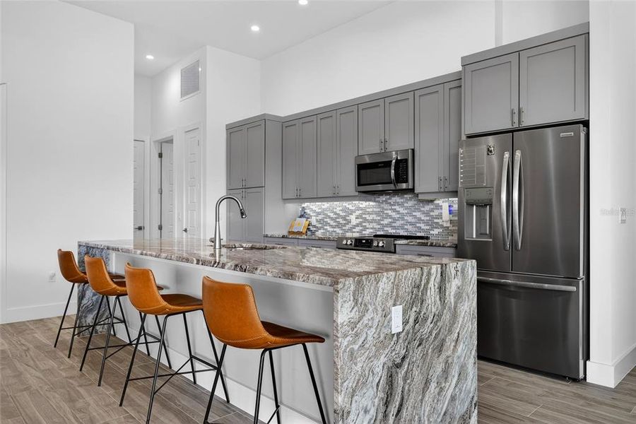 Furnished interior view inside a new home in , Cape Coral (Image 7). Furnished interior view inside a new home in , Cape Coral (Image 7).