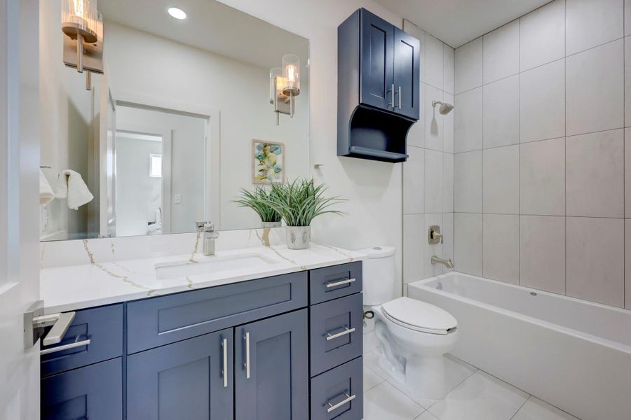 Furnished interior view inside a new home in , Austin (Image 18).
