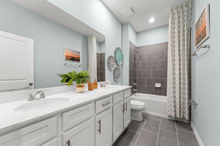Representative furnished interior of a home built from the The Webber by Stanley Martin Homes in Kentucky Square, Sanford (Image 21).