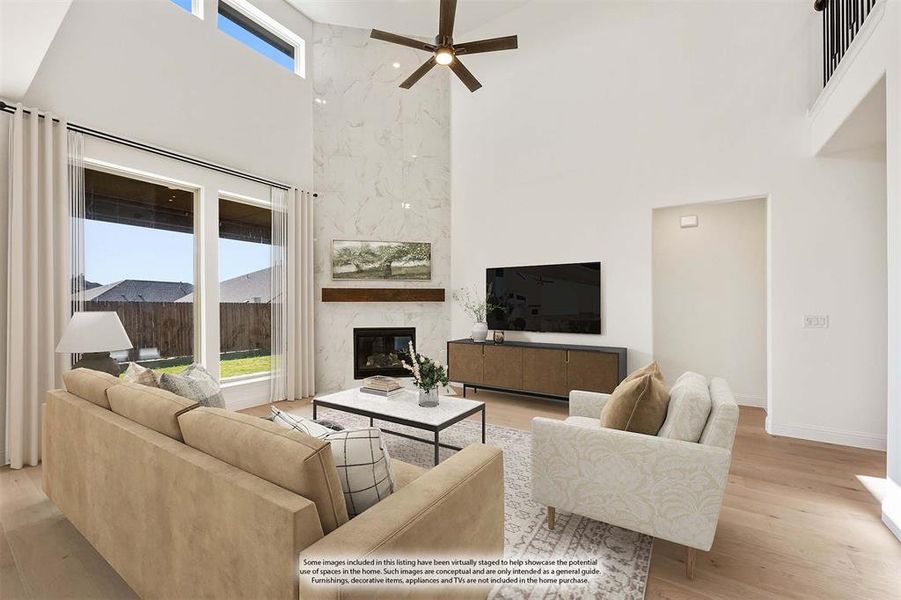 Furnished interior view inside a new home in Willow Wood, McKinney (Image 15).