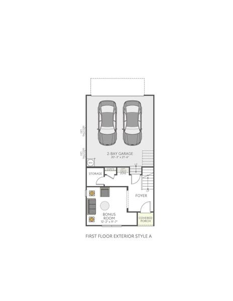 2D floor plan layout of this home in Context at Oakhurst, Charlotte, NC (Image 2). 2D floor plan layout of this home in Context at Oakhurst, Charlotte, NC (Image 2).