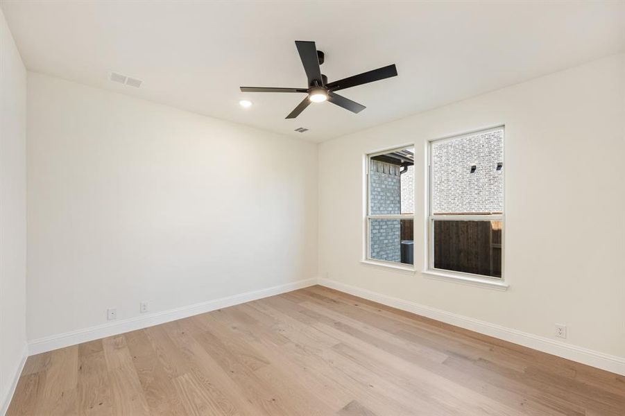 Spacious, unfurnished interior of a new home in Windsong Ranch Classic 61, Prosper (Image 21). Spacious, unfurnished interior of a new home in Windsong Ranch Classic 61, Prosper (Image 21).