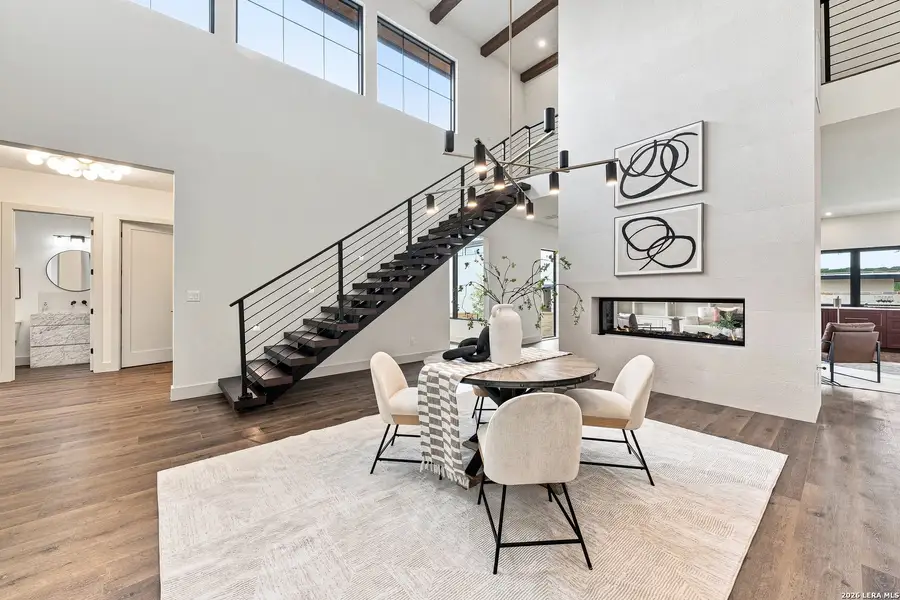 Furnished interior view inside a new home in , New Braunfels (Image 35).