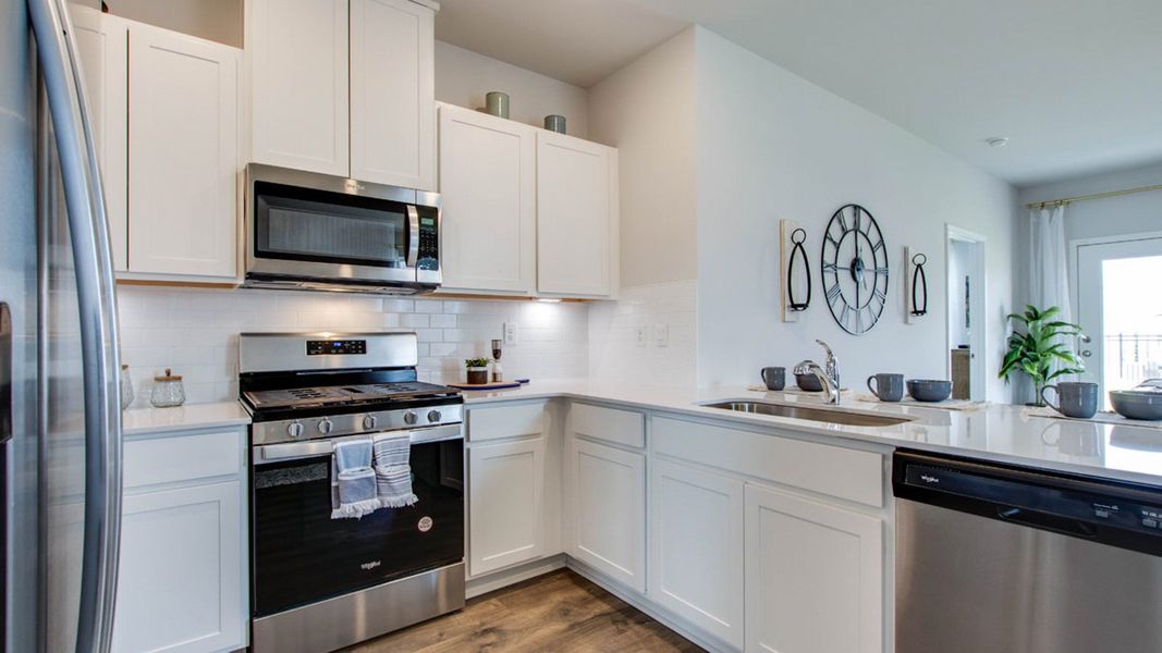 Furnished interior view inside a new home in Nexus South, Gallatin (Image 14).