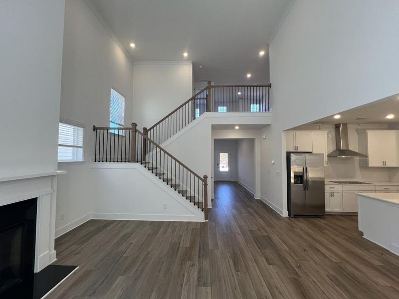 Furnished interior view inside a new home in Willow Creek, Watkinsville (Image 5).