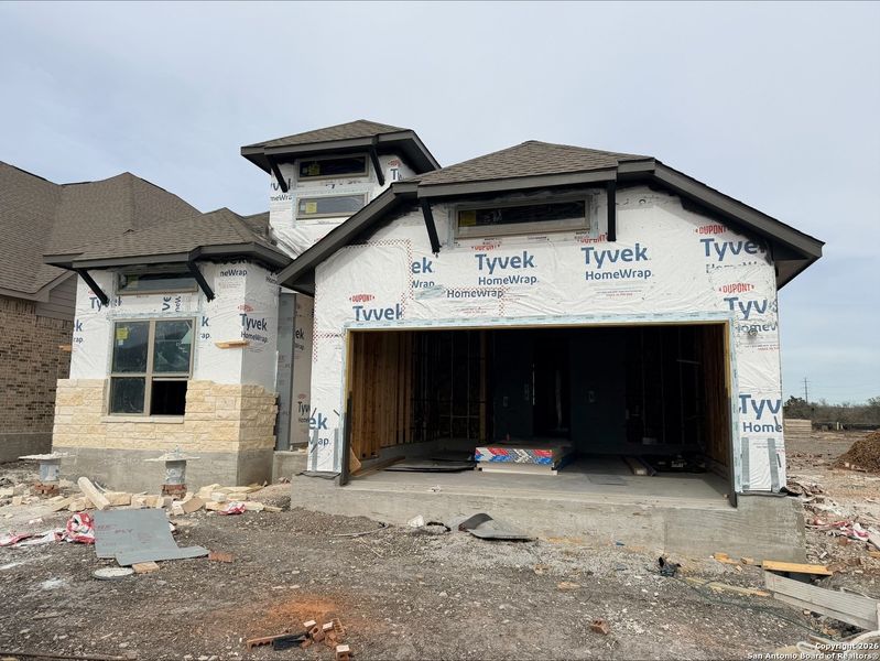 In-progress construction of a new home in Nopal Valley, San Antonio, TX (Image 7). In-progress construction of a new home in Nopal Valley, San Antonio, TX (Image 7).