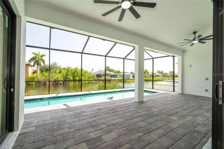 Exterior details and patio area of a home in , Port Charlotte (Image 3). Exterior details and patio area of a home in , Port Charlotte (Image 3).