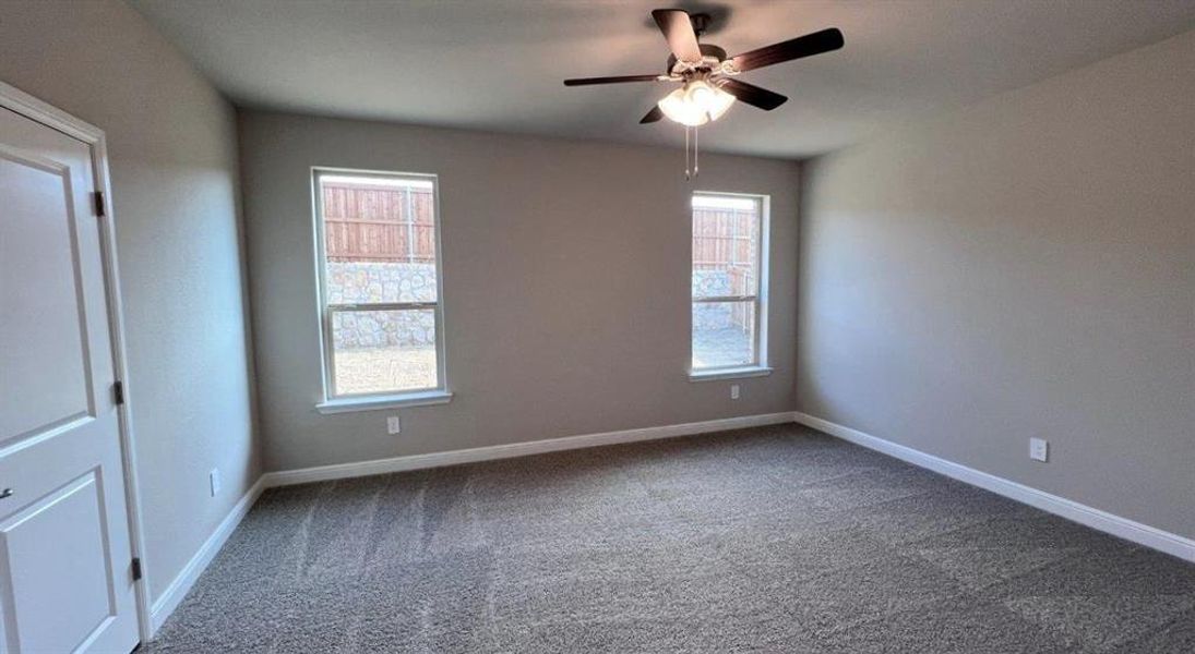 Spacious, unfurnished interior of a new home in Bluestem, Rhome (Image 14). Spacious, unfurnished interior of a new home in Bluestem, Rhome (Image 14).