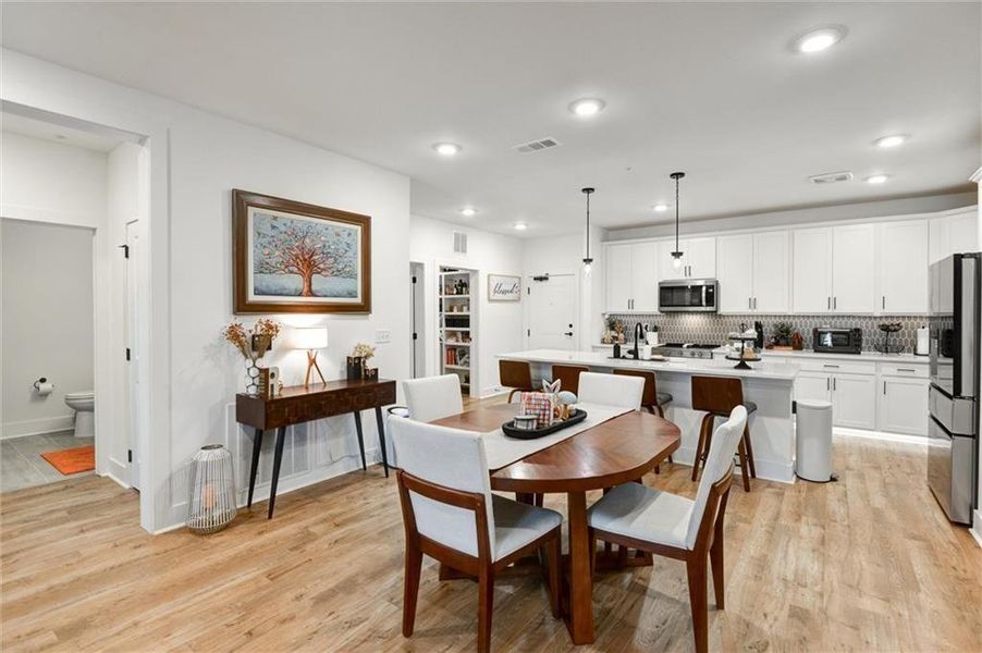 Furnished interior view inside a new home in , Cumming (Image 23).