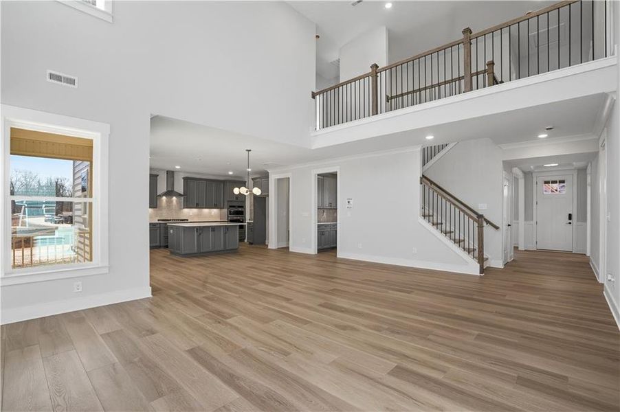 Spacious, unfurnished interior of a new home in , Dawsonville (Image 38).