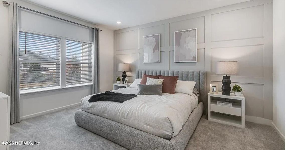 Furnished interior view inside a new home in , St. Augustine (Image 14).