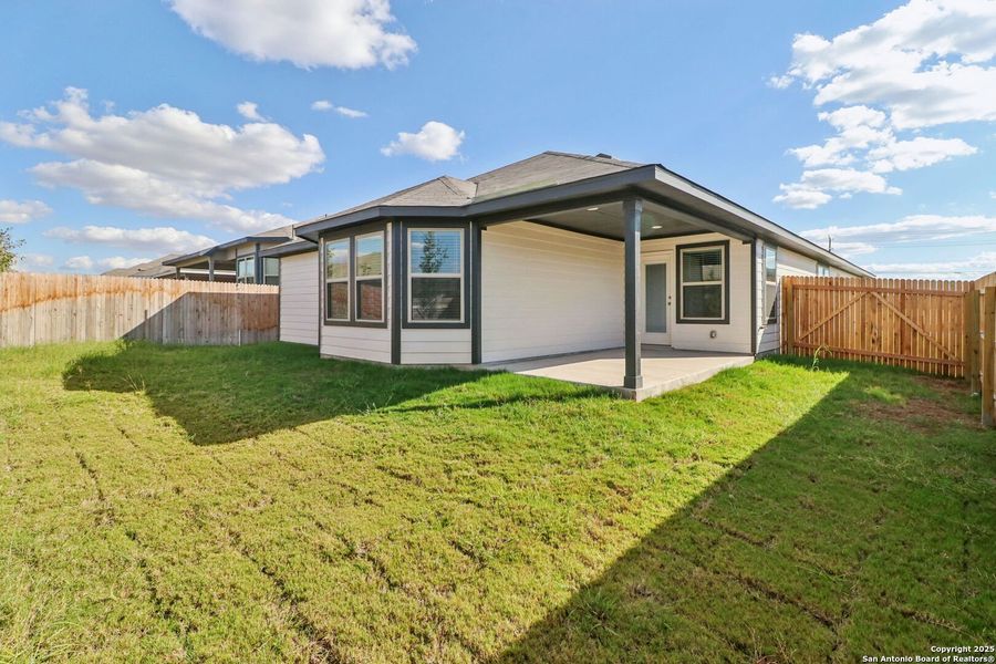 Exterior details and patio area of a home in Catalina, Converse (Image 3). Exterior details and patio area of a home in Catalina, Converse (Image 3).