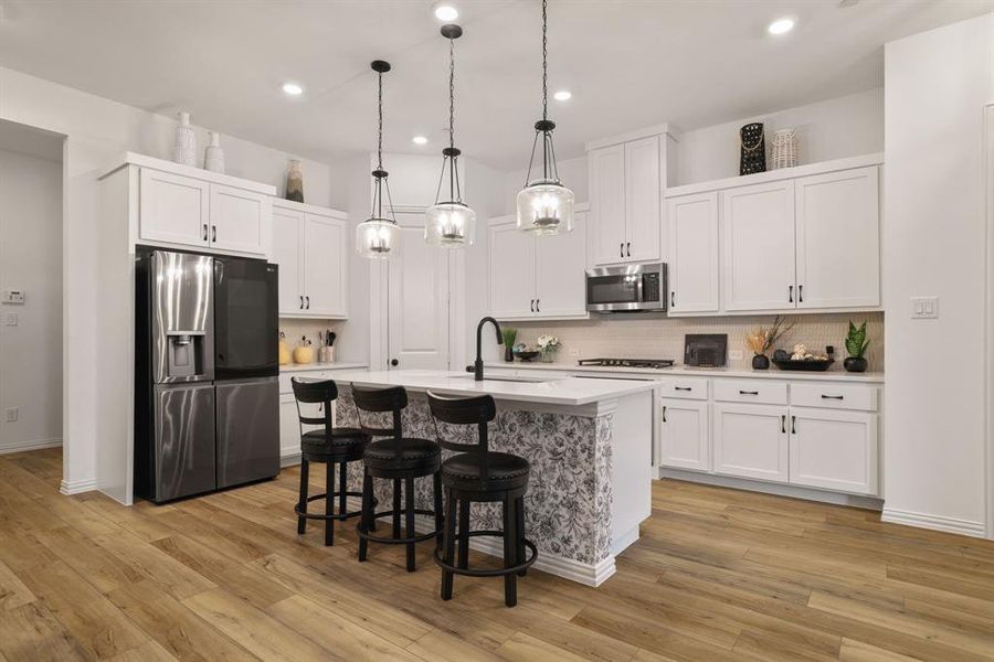 Furnished interior view inside a new home in , Sachse (Image 12).