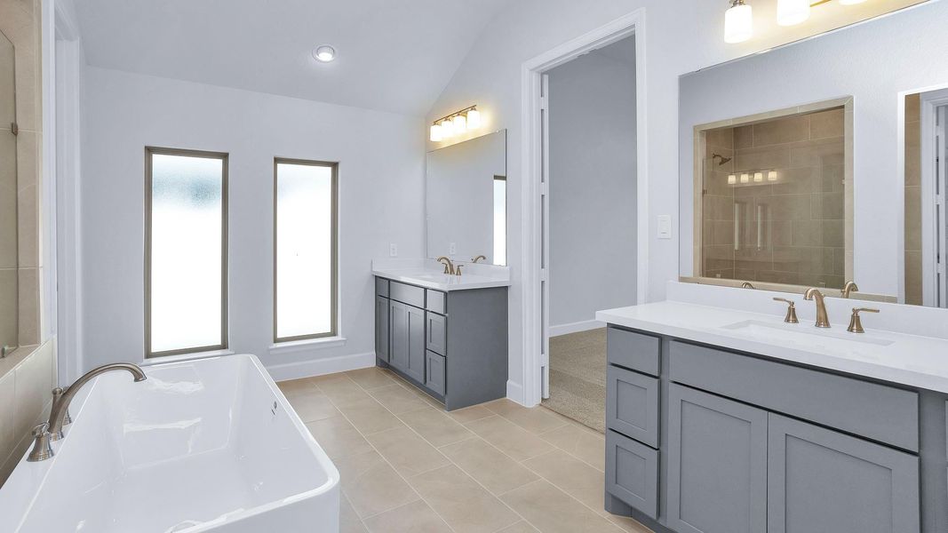 Furnished interior view inside a new home in Two Step Farm, Montgomery (Image 10).