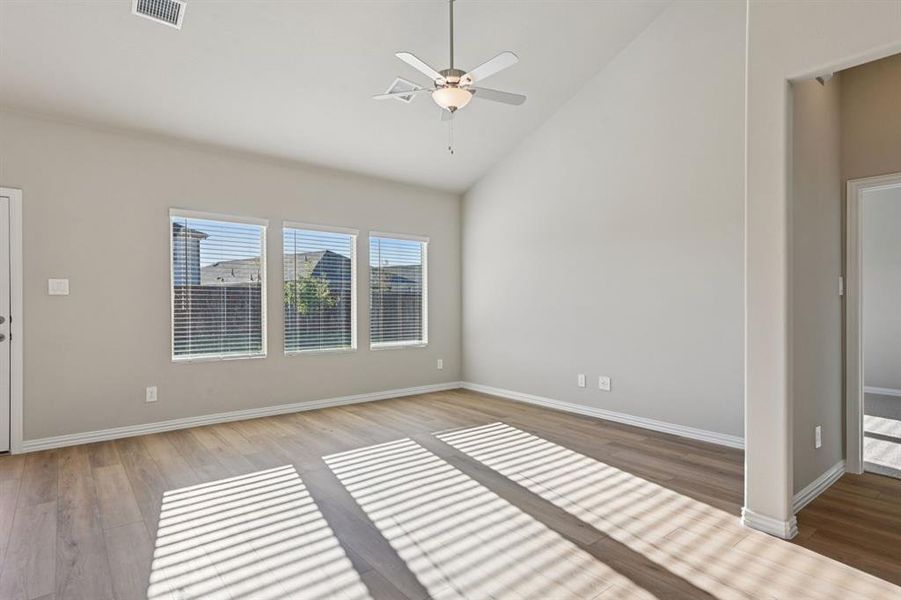 Spacious, unfurnished interior of a new home in Lakehaven - Signature Series, Farmersville (Image 22). Spacious, unfurnished interior of a new home in Lakehaven - Signature Series, Farmersville (Image 22).