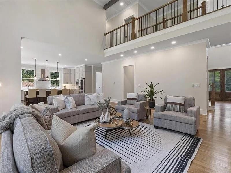 Furnished interior view inside a new home in , Woodstock (Image 15).