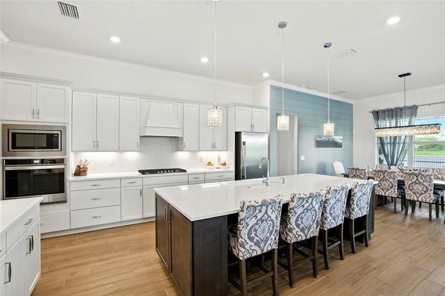 Furnished interior view inside a new home in , North Fort Myers (Image 27).