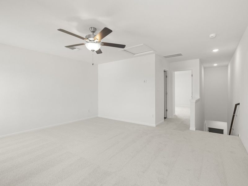 Spacious, unfurnished interior of a new home in Grande Estates, Bertram (Image 25). Spacious, unfurnished interior of a new home in Grande Estates, Bertram (Image 25).