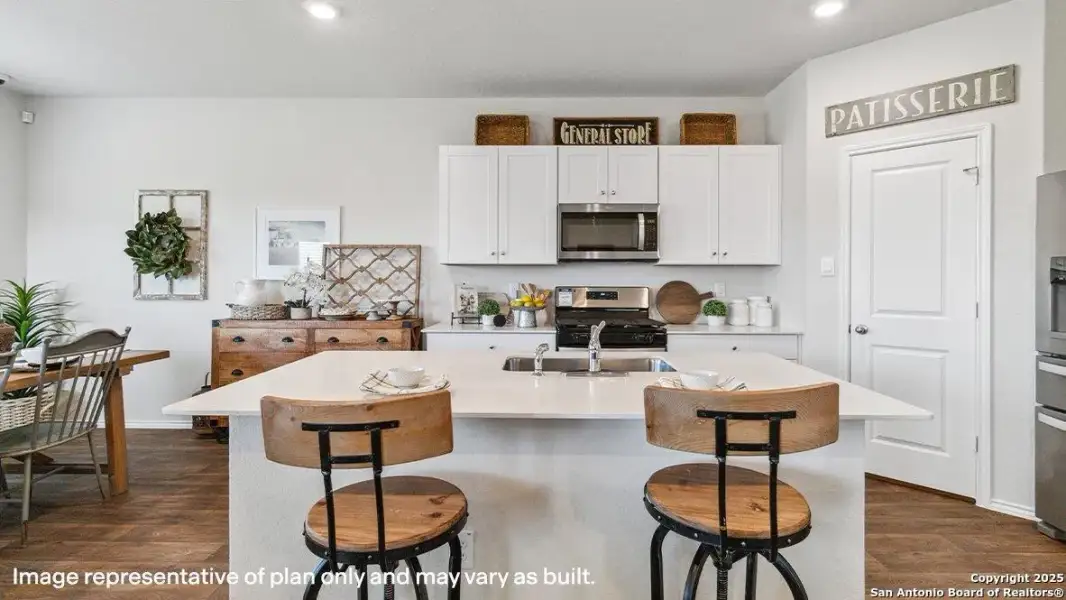 Furnished interior view inside a new home in , San Antonio (Image 12).
