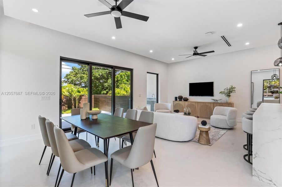 Furnished interior view inside a new home in , Fort Lauderdale (Image 14).