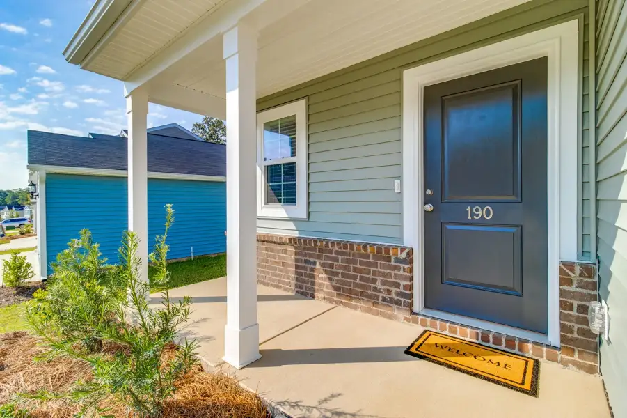 Exterior details and patio area of a home in Killians Crossing, Blythewood (Image 3).