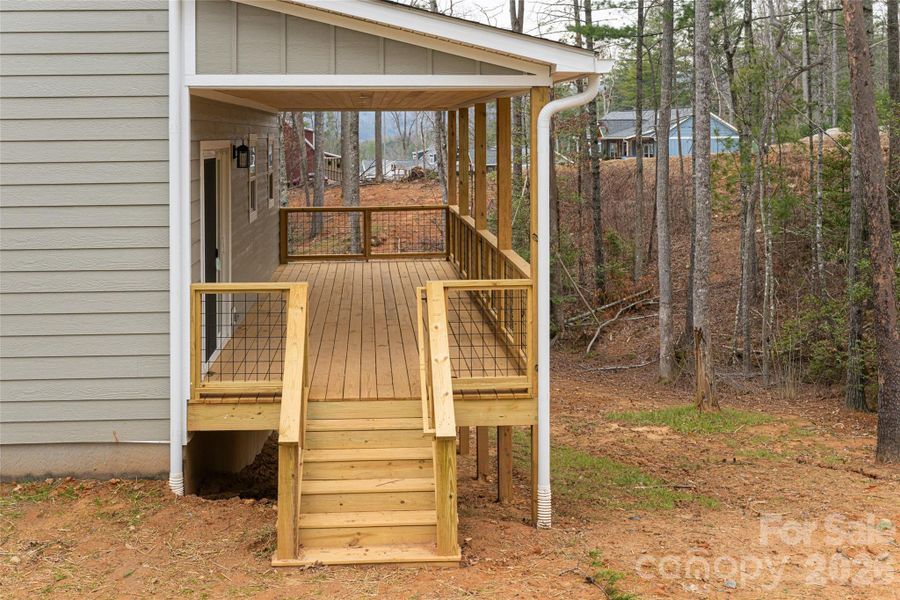 Exterior details and patio area of a home in , Fairview (Image 21).