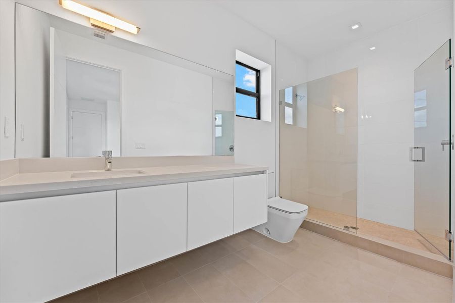 Furnished interior view inside a new home in , Weston (Image 10).