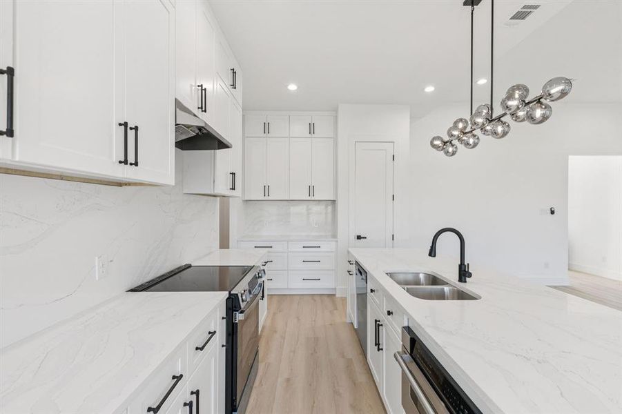 Furnished interior view inside a new home in , Lancaster (Image 6). Furnished interior view inside a new home in , Lancaster (Image 6).