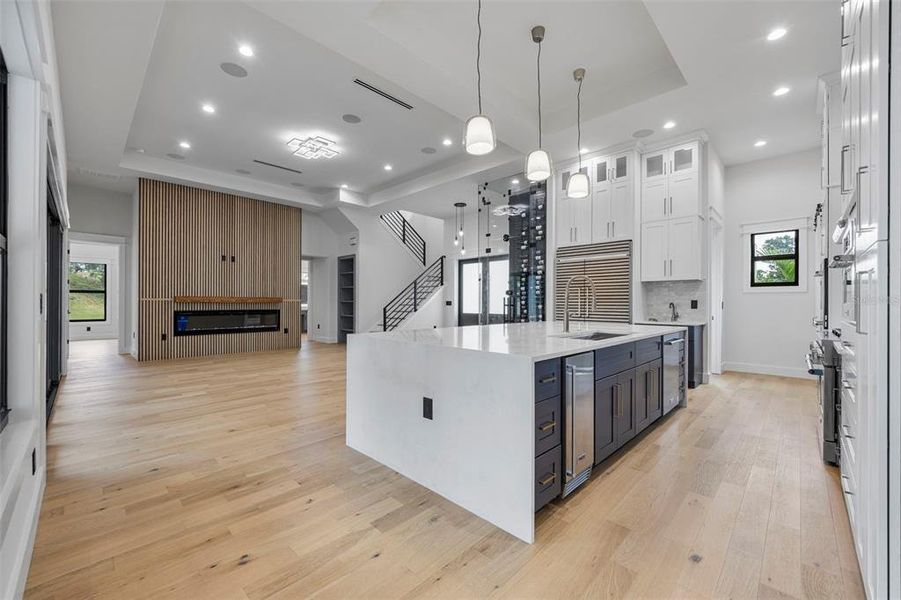 Furnished interior view inside a new home in , Tampa (Image 39).