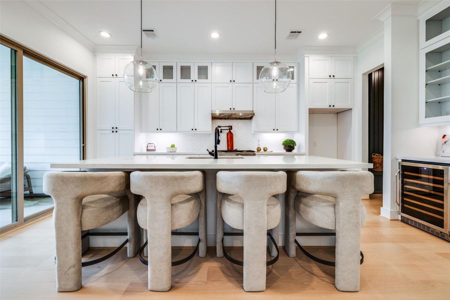 Furnished interior view inside a new home in , Houston (Image 30).