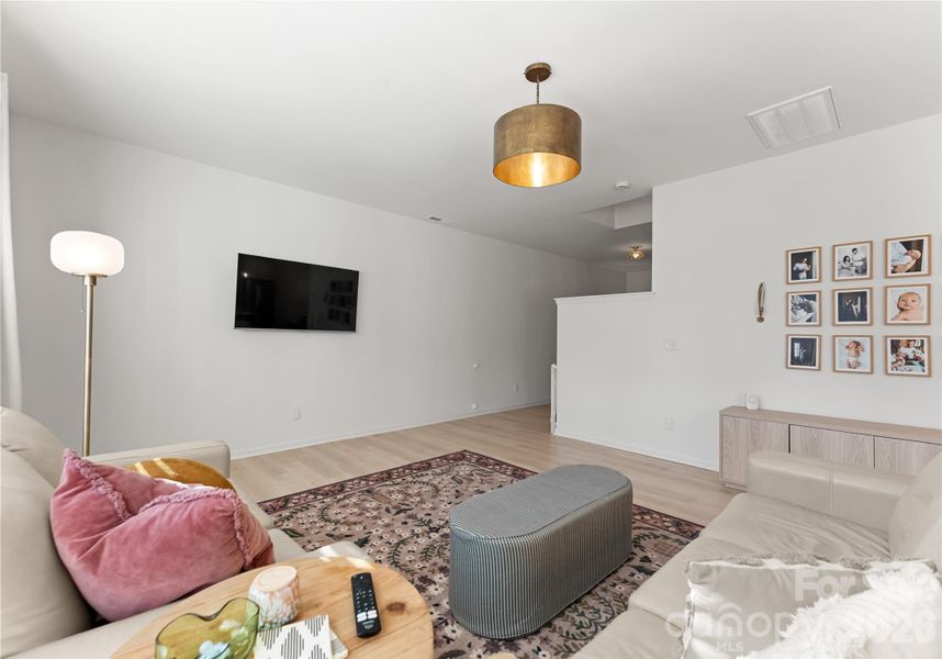 Furnished interior view inside a new home in Scotch Meadows, Monroe (Image 27).