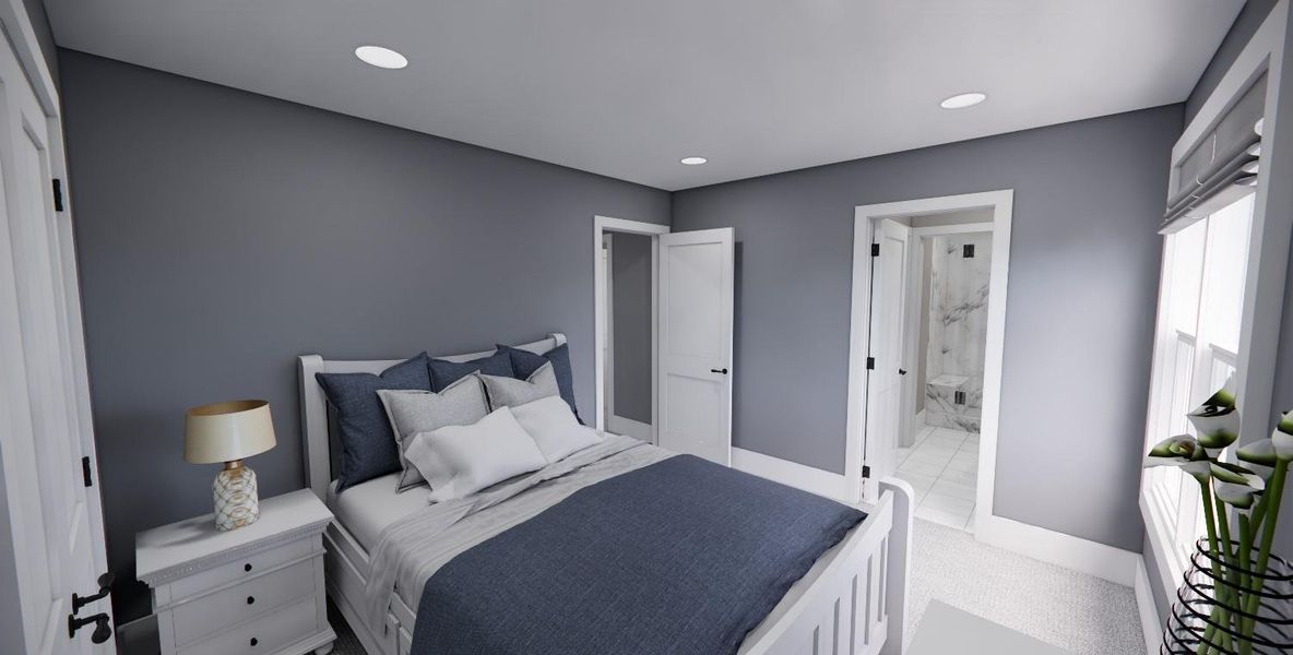 Furnished interior view inside a new home in , Dripping Springs (Image 17).