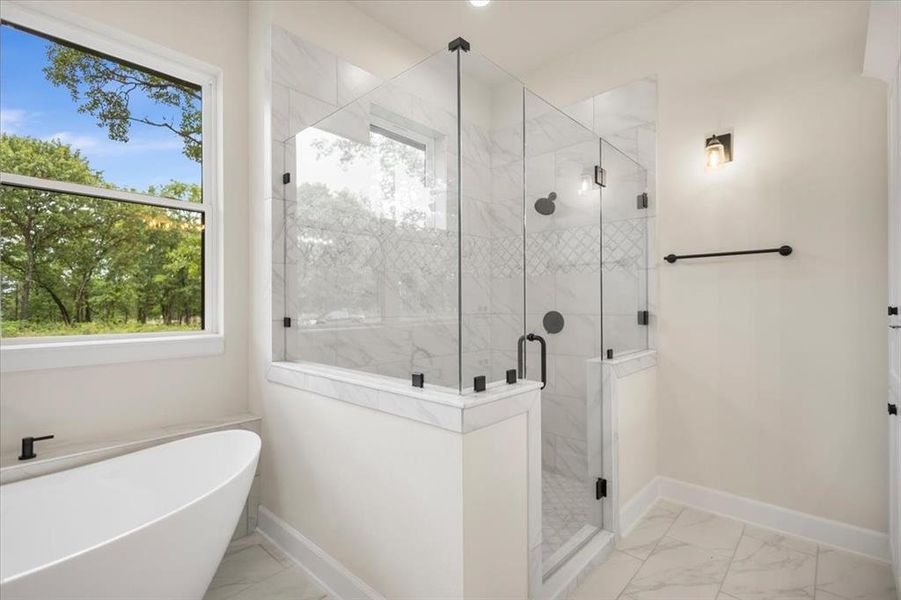 Furnished interior view inside a new home in , Mineola (Image 16).