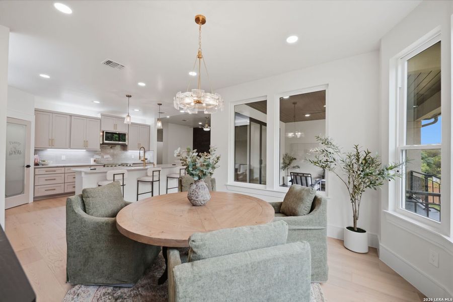 Furnished interior view inside a new home in , San Antonio (Image 14).