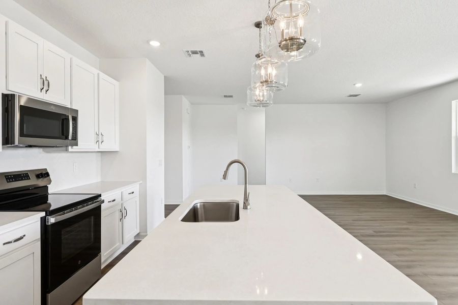Furnished interior view inside a new home in Tyson Reserve, St. Cloud (Image 6). Furnished interior view inside a new home in Tyson Reserve, St. Cloud (Image 6).