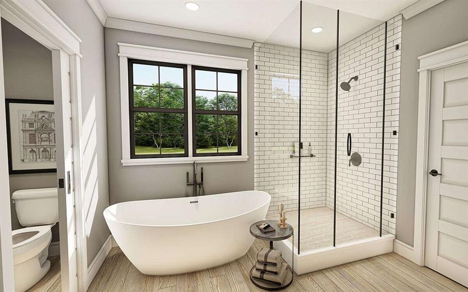 Furnished interior view inside a new home in , Boyd (Image 11).