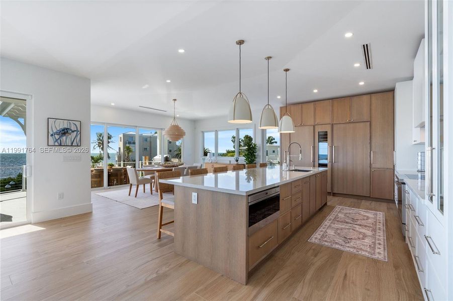 Furnished interior view inside a new home in , Key Largo (Image 47).