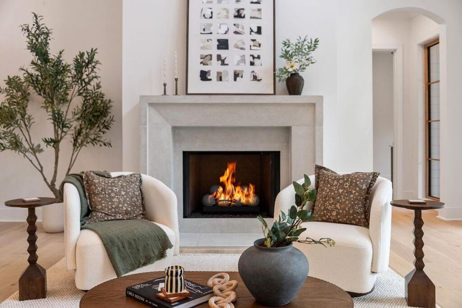 Furnished interior view inside a new home in , Ellijay (Image 75).