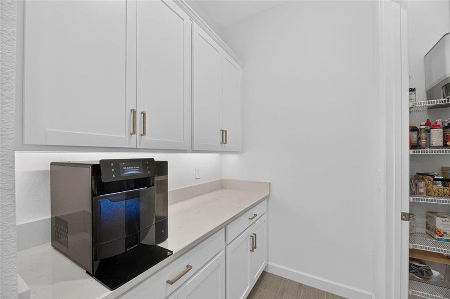 Furnished interior view inside a new home in Southshore Bay Active Adult, Wimauma (Image 56).