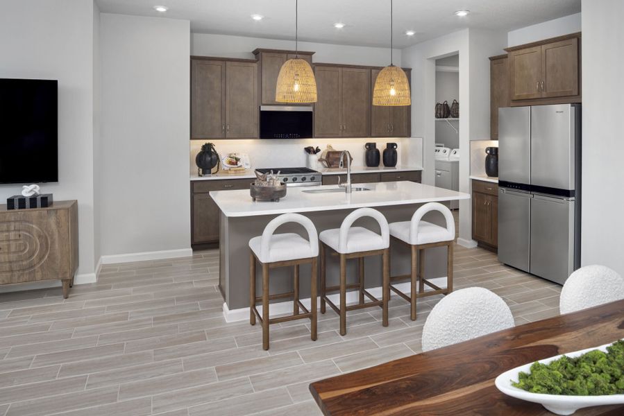 Representative furnished interior of a home built from the Brookstone by Mattamy Homes in Crosswind Ranch, Parrish (Image 6).