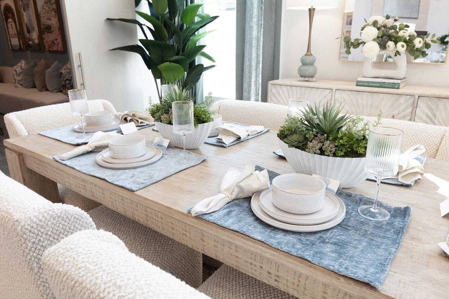 Representative Dining Room - some options shown